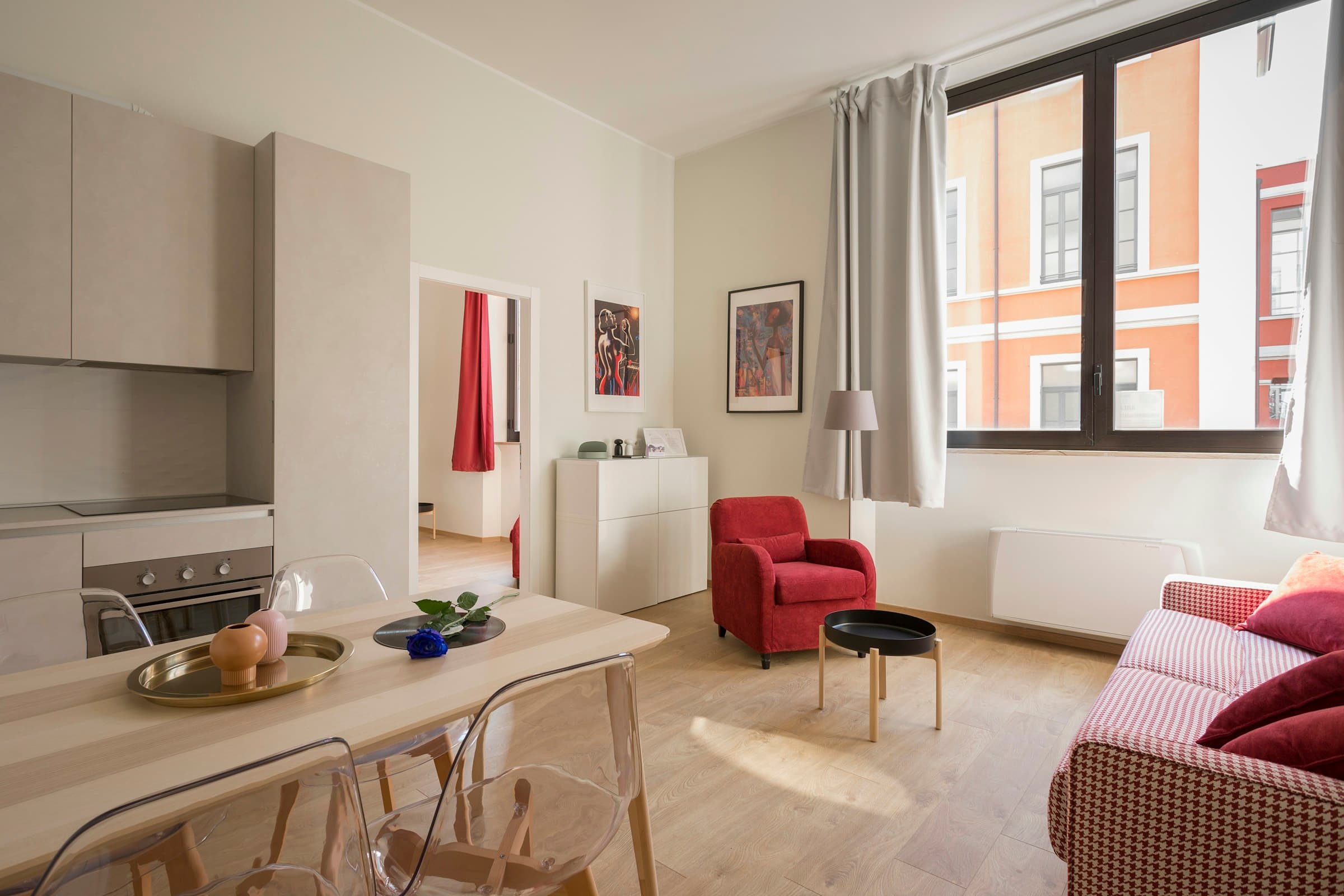 Modernes Mieterlux-Apartment Interieur