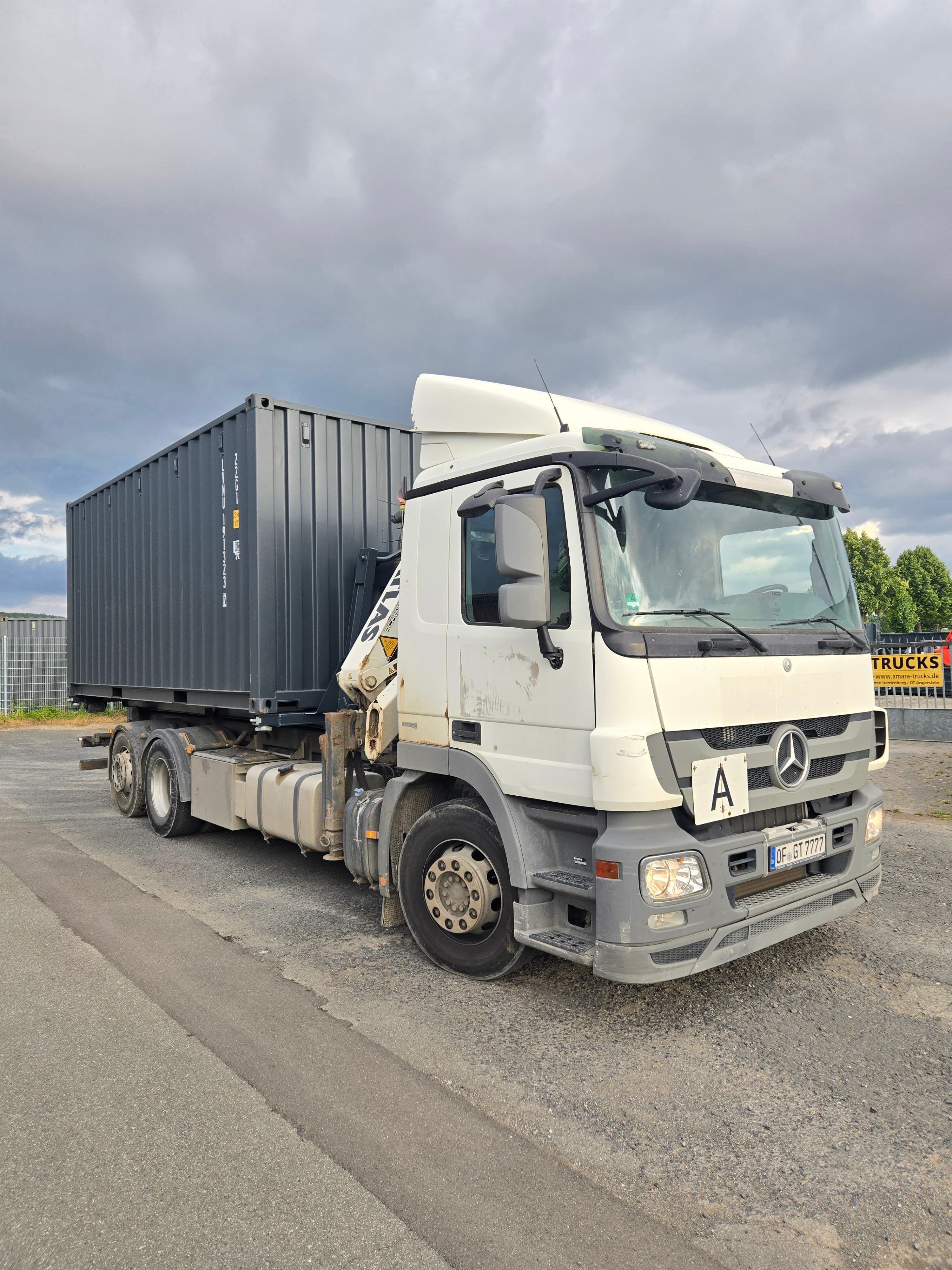 Abrollcontainer 20 Fuß Stahl